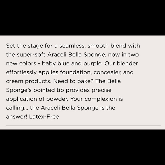 Araceli Beauty Bella Sponges - Picture 3 of 3